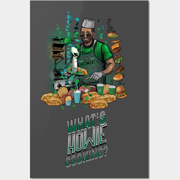 What's Howie Cooking? - Cooking With Howie Roseman! Wall Art by HauzKat Designs Shop